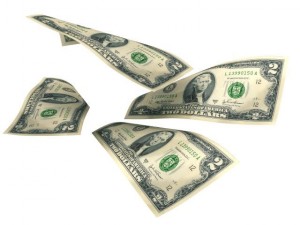 the two dollar banknotes 3D Model