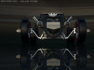 hot rod 3D Model