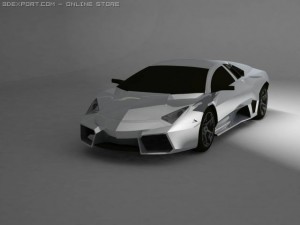 lamborghini reventon 3D 模型