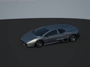 lamborghini reventon 3D 模型