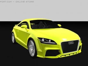 Ауди ТТ РС 3D Модель