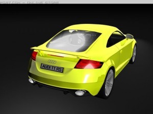 audi tt rs Modèle 3D