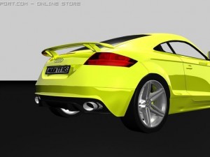 audi tt rs Modèle 3D
