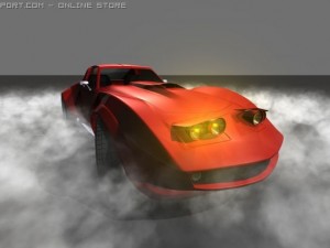 chevrolet corvette c3 3D Model