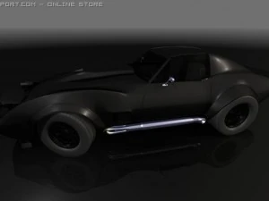 chevrolet corvette c3 3D Model