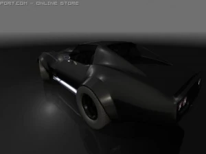 chevrolet corvette c3 3D Model