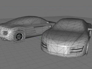 audi r8 low 3D Model
