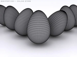 egg 3D Model