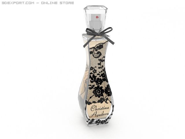 hq details vol2 perfume 04 3D Модель .c4d .max .obj .3ds .fbx .stl .blend 