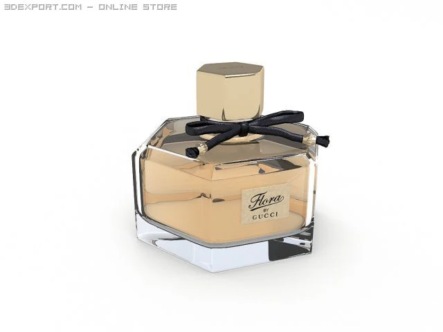 hq details vol2 perfume 06 3D Model .c4d .max .obj .3ds .fbx .stl .blend 