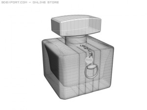 hq details vol2 perfume 17 Modelo 3D