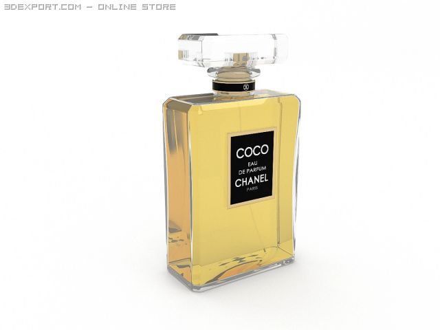 hq details vol2 perfume 18 3D 模型 .c4d .max .obj .3ds .fbx .stl .blend 