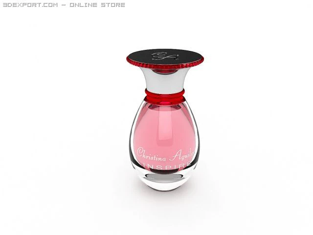 hq details vol2 perfume 23 3D Model .c4d .max .obj .3ds .fbx .stl .blend 