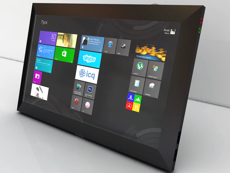 tablet 3D Model .c4d .max .obj .3ds .fbx .stl .blend 
