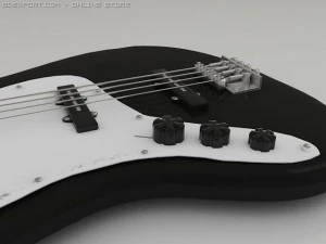 fender jazz bass 3D Model