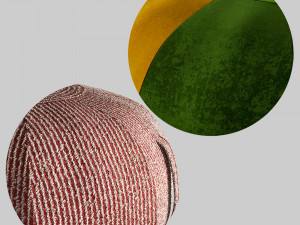 ottoman pouf Model 3D