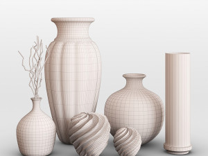 decoration set 01 3Dモデル