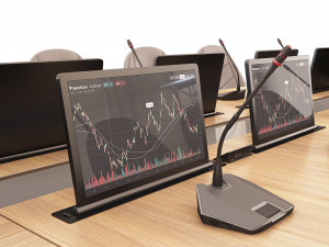 conference set 01 3D 模型