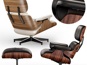Eames lounge chair 3D Модель