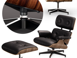 Eames lounge chair 3D Модель