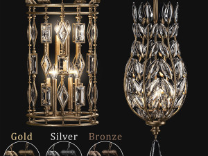 Crystal Fine Art Pendants 3D Model