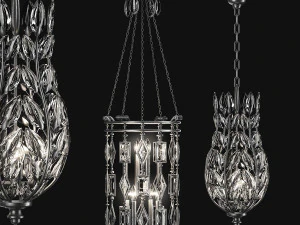 Crystal Fine Art Pendants 3D Model