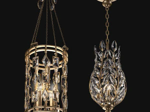 Crystal Fine Art Pendants 3D Model
