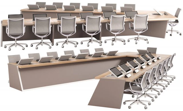 会議テーブルセット02 CG テクスチャ .c4d .max .obj .3ds .fbx .stl .blend 