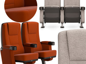 Cinema Chair 01 3Dモデル