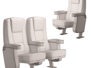 Cinema Chair 01 3Dモデル