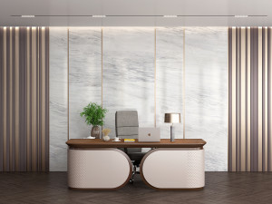 Workplace manager desk 01 - Boss desk 3D 모델