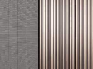Wall Panel Set 01 Modelo 3D