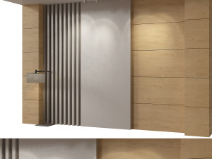 Decorative Wall Panel 02 3Dモデル
