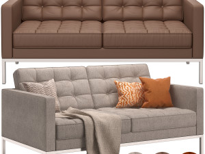 Florence Knoll Relaxed Settee 3Dモデル