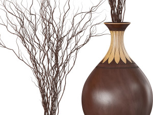Bouquet - Dry plants 02 Modelo 3D