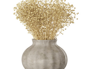Bouquet - Dry plants 02 Modelo 3D