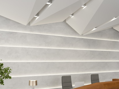 Designing Reception Desk 01 3D Model