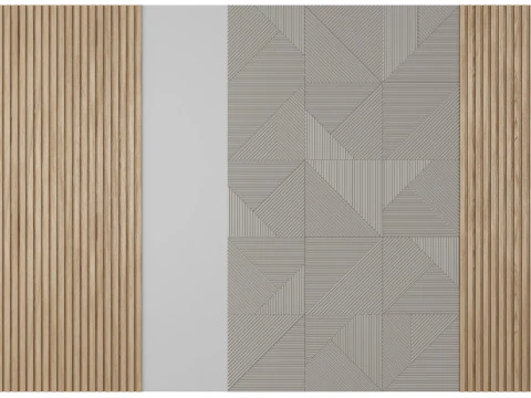 Decorative Wall Panel 03 3D Model