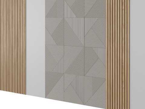 Decorative Wall Panel 03 3D 模型