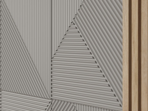 Decorative Wall Panel 03 3D 模型