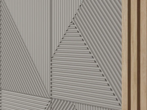 Decorative Wall Panel 03 3D Model
