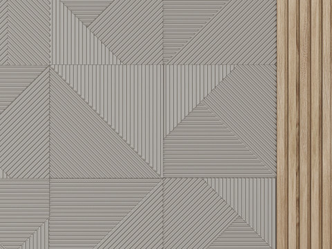 Decorative Wall Panel 03 3D 模型