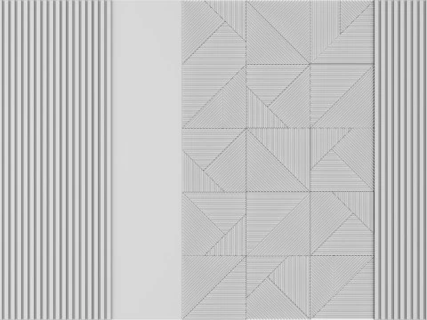 Decorative Wall Panel 03 3D Model