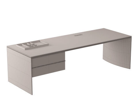 Patron Masası - Linha Stüdyo 3D Model