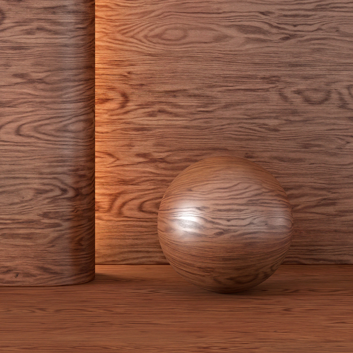 Wood Material 03 - Palisander Santos Veneer CG Textures .c4d .max .obj .3ds .fbx .stl .blend 