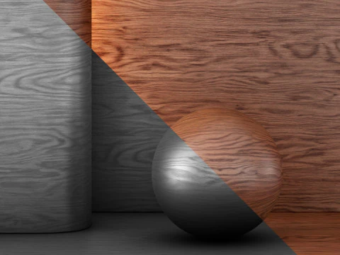 Wood Material 03 - Palisander Santos Veneer CG Textures