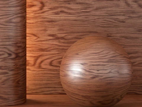 Wood Material 03 - Palisander Santos Veneer CG Textures