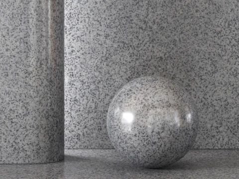 Salt and Pepper Granite Material CG Textures