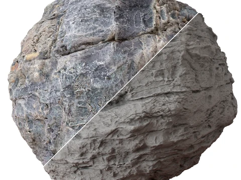 Natural Rock Cliff Material CG Textures