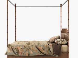 lexington tommy bahama island estate bed 3D Model